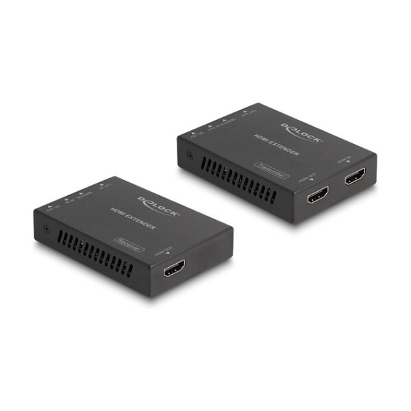 Delock HDMI Extender Set über Cat.6 Kabel 4K 60 Hz 50 m