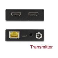 Delock HDMI Extender Set über Cat.6 Kabel 4K 60 Hz 50 m