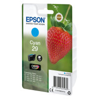 Epson Tinte 29 C13T29824012 Cyan bis zu 180 Seiten