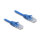 Delock RJ45 Spiralkabel Stecker zu Stecker Cat.6 UTP 0,8 m bis 1,8 m blau