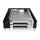 Wechselrahmen. 2xSATA 2.5" zu 2xSATA Host. trägerlos. für 3.5" Schacht ICY BOX