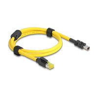 Delock Mini I/O 8 Pin D-Form Typ 2 Stecker zu RJ45...