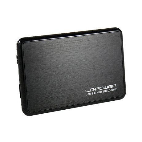 6cm SATA USB3 LC-Power Alu black