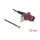 Delock Antennenkabel FAKRA D Stecker zu MHF® I Stecker 1,13 - 20 cm 1 vorgestanztes Loch