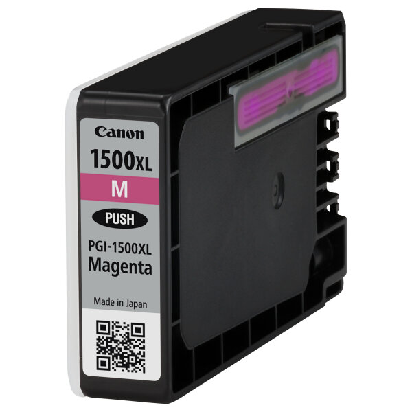 Canon Tinte PGI-1500XL 9194B001 Magenta bis zu 780 Seiten gemäß ISO/IEC 24711
