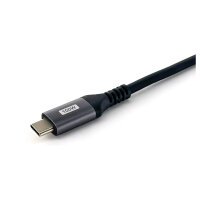 Equip Kabel USB-C 2.0 -> C wink. St/St 2.00m 5A 480Mbps sw