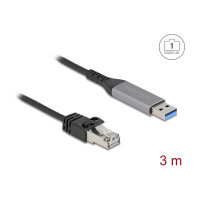 Delock USB LAN Kabel USB Typ-A zu RJ45 Gigabit Ethernet 3 m