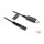 Delock USB Ladekabel 12 V für Elektrorasierer kompatibel mit Braun Series 1, 3, 5, 7, 9 - Rasierer Ladegerät Ersatzkabel 1 m
