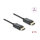 Delock Koaxiales DisplayPort Kabel 8K 60 Hz mit Geflechtmantel 2 m