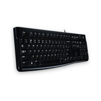 Logitech K120 oem USB Black QWERTZ DE