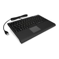 KeySonic TAS ACK-540U+ Corded (DE) MINI Touchpad SoftSkin sw