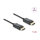 Delock Koaxiales DisplayPort Kabel 8K 60 Hz mit Geflechtmantel 1 m