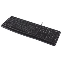 Logitech K120 USB Black QWERTY US