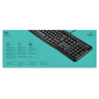 Logitech K120 USB Black QWERTY US