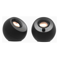 Creative Labs Pebble V3 (schwarz, Bluetooth, USB-C, Klinke)