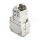 Delock Keystone Modul RJ45 Buchse zu LSA Cat.6A 45° gewinkelte Buchse geschirmt 180° Kabelführung werkzeugfrei Metall