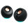 Creative Labs Pebble Pro (schwarz, Klinke, USB-A/C, Bluetooth, Digitalverstrker, RGB-Beleuchtung)