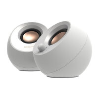 Creative Labs Pebble V3 (wei, Bluetooth, USB-C, Klinke)