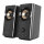 Creative Lautsprecher 51MF1705AA001 / T60 Doppelpack Schwarz