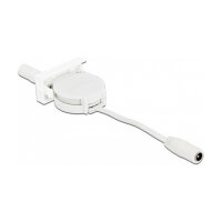 Delock Easy 45 Modul Power Ausrollkabel DC 5,5 x 2,1 mm...