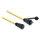 Delock LWL Kabel LC Duplex zu LC Duplex mit Verschlusskappe Singlemode IP68 staub- und wasserdicht 1 m