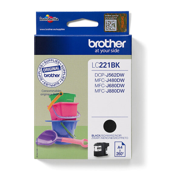 Brother LC221BK black