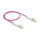 Delock LWL Kabel LC Duplex zu LC Duplex Multimode OM4 winkelbar 1 m