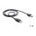Delock Verlängerungskabel EASY-USB 2.0 Typ-A Stecker > USB 2.0 Typ-A Buchse schwarz 1 m