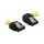 Delock SATA 6 Gb/s Kabel gerade auf rechts gewinkelt 50 cm gelb