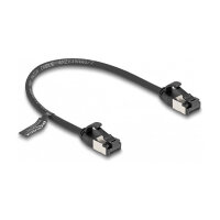 Delock RJ45 Kabel Stecker zu Stecker Cat.8.1 flexibel...