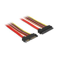 Delock Verlängerungskabel SATA 6 Gb/s 22 Pin Stecker...