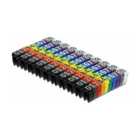 Delock Kabelmarker Clips 0-9 farbig 100-teilig
