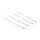 Delock Edelstahlkabelbinder L 350 x B 4,6 mm 20 Stück