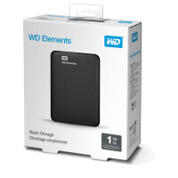 2,5 1TB WD Elements Portable USB 3.0 black