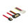 Delock Kabel SATA 6 Gb/s 7 Pin Buchse + Molex 4 Pin Strom Stecker > SATA 22 Pin Buchse gerade Metall 30 cm