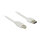 Delock Kabel EASY-USB 2.0 Typ-A Stecker > USB 2.0 Typ-B Stecker 0,5 m weiß