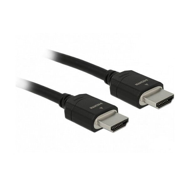 Delock Ultra High Speed HDMI Kabel 48 Gbps 8K 60 Hz schwarz 3 m zertifiziert