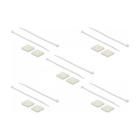 Delock Befestigungssockel 30 x 30 mm mit Kabelbinder L...