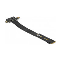Delock M.2 Key M zu PCIe x4 NVMe Adapter mit 20 cm Kabel