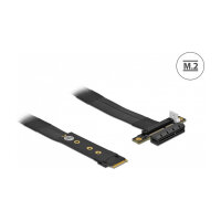 Delock M.2 Key M zu PCIe x4 NVMe Adapter mit 20 cm Kabel