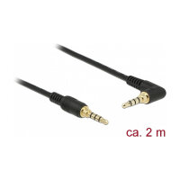 Delock Klinkenkabel 3,5 mm 4 Pin Stecker > Stecker...