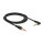 Delock Klinkenkabel 3,5 mm 4 Pin Stecker > Stecker gewinkelt 2 m schwarz