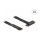 Delock M.2 Key M zu PCIe x4 NVMe Adapter gewinkelt mit 20 cm Kabel