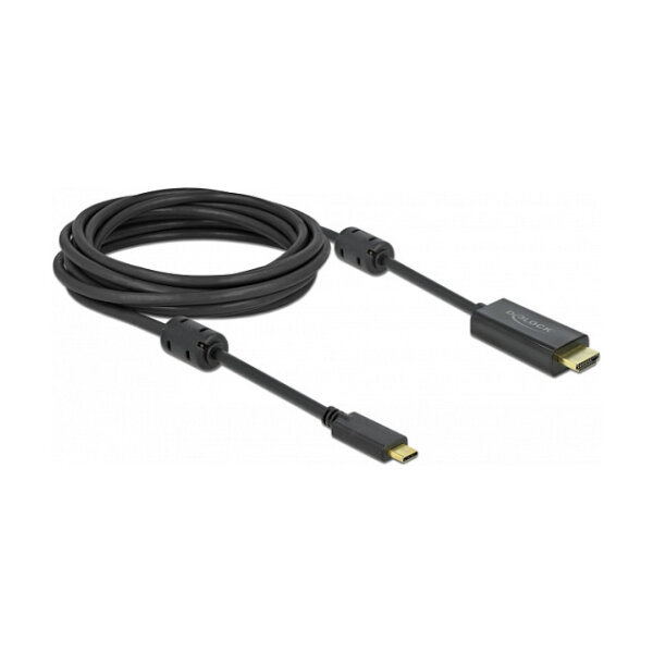 Delock Aktives USB Type-C™ zu HDMI Kabel (DP Alt Mode) 4K 60 Hz 5 m
