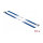 Delock Edelstahlkabelbinder L 300 x B 7,9 mm blau 10 Stück