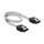 Delock SATA 6 Gb/s Kabel 30 cm transparent