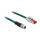 Delock Netzwerkkabel M12 X-kodiert 8 Pin zu RJ45 Stecker PVC 1 m