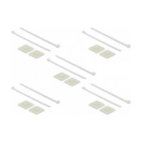 Delock Befestigungssockel 40 x 40 mm mit Kabelbinder L...