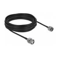 Delock Antennenkabel N Stecker zu BNC Stecker LMR195 10 m