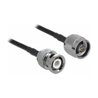 Delock Antennenkabel N Stecker zu BNC Stecker LMR195 10 m